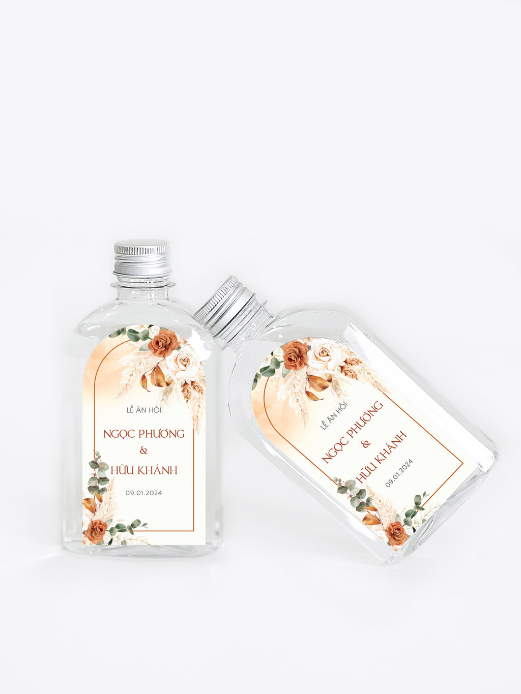 Decal Dán Chai Nước