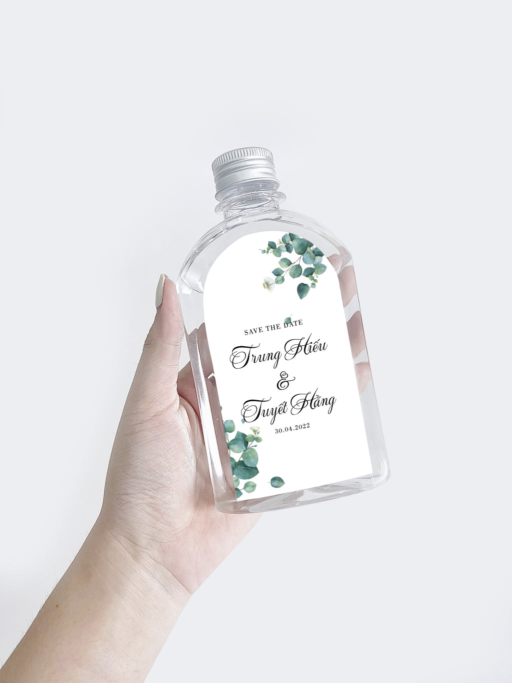 Decal Dán Chai Nước