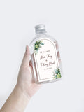 Decal Dán Chai Nước