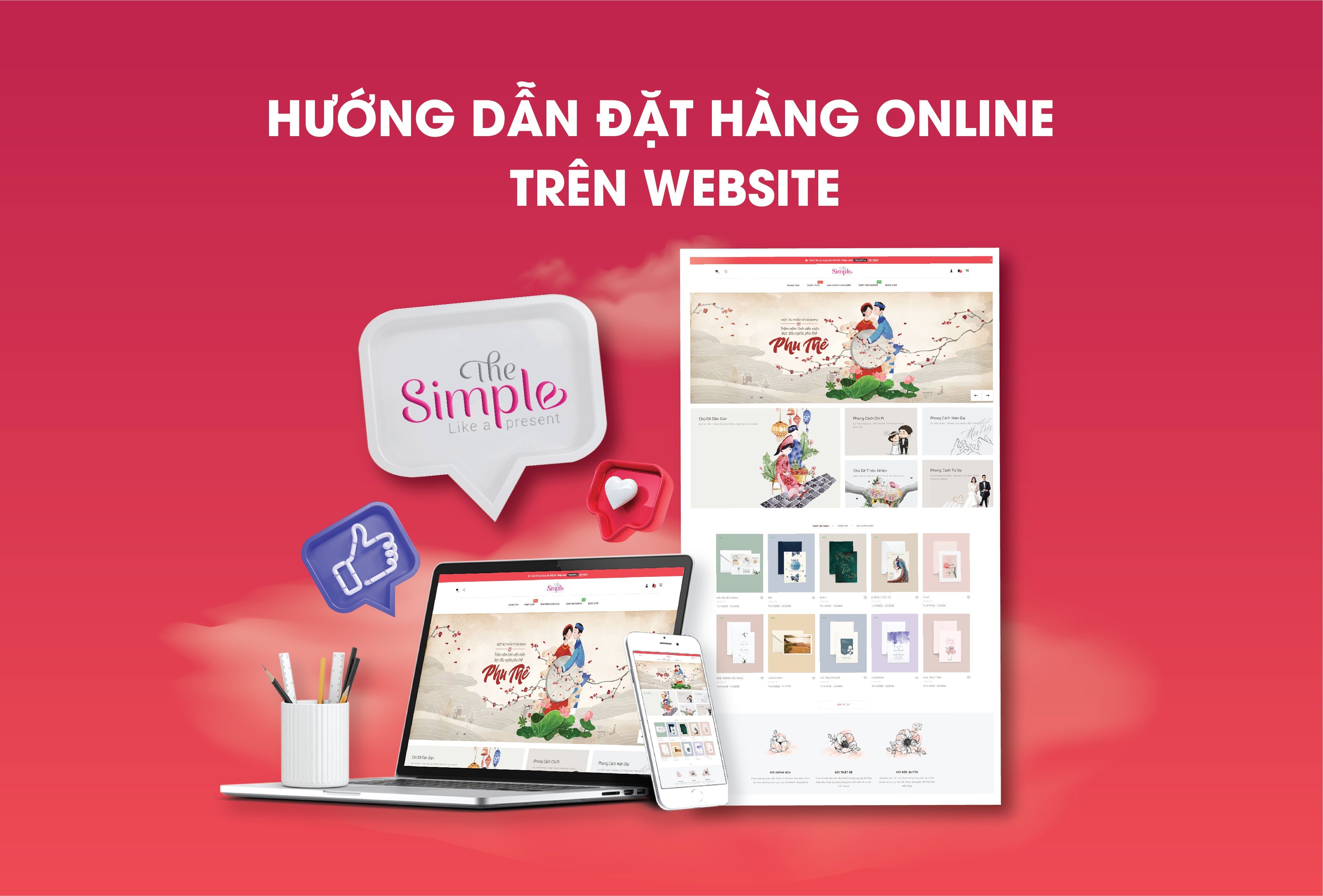 Hướng Dẫn Đặt Hàng Online Trên Website