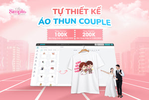 Đặt Thiệp Cưới Tặng Ngay Voucher In Áo Thun Couple Tự Thiết Kế