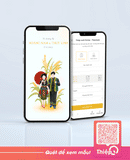Thiệp cưới Online - Bản Sắc Việt - 4 - Mini Wedding Website with RSVP, Digital Wedding Invitation