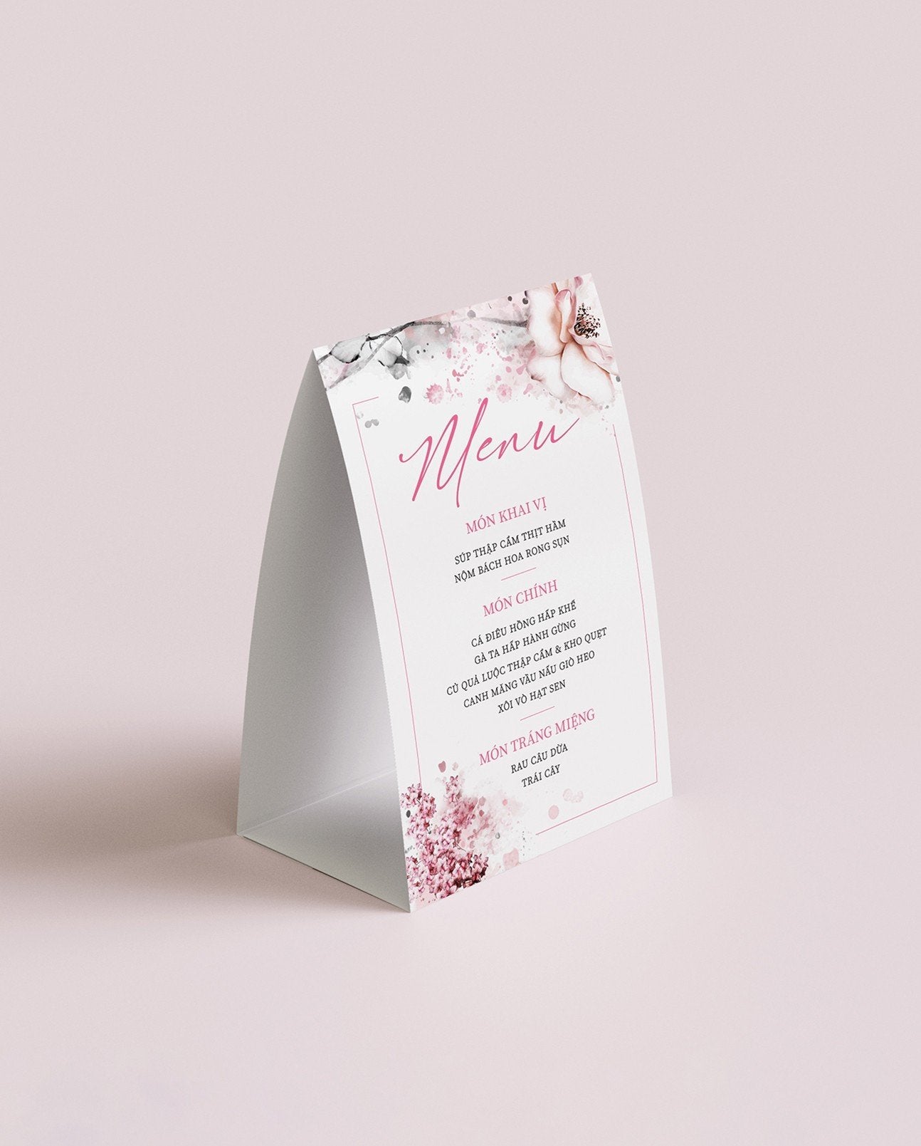 Menu Tiệc Cưới