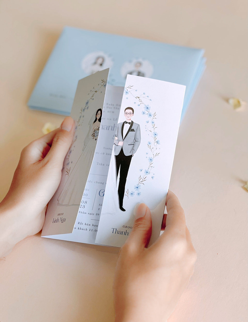 The Inside Of The Greeting Card 